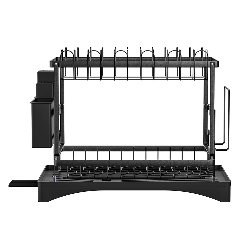 Two-Tier Expandable Dish Rack