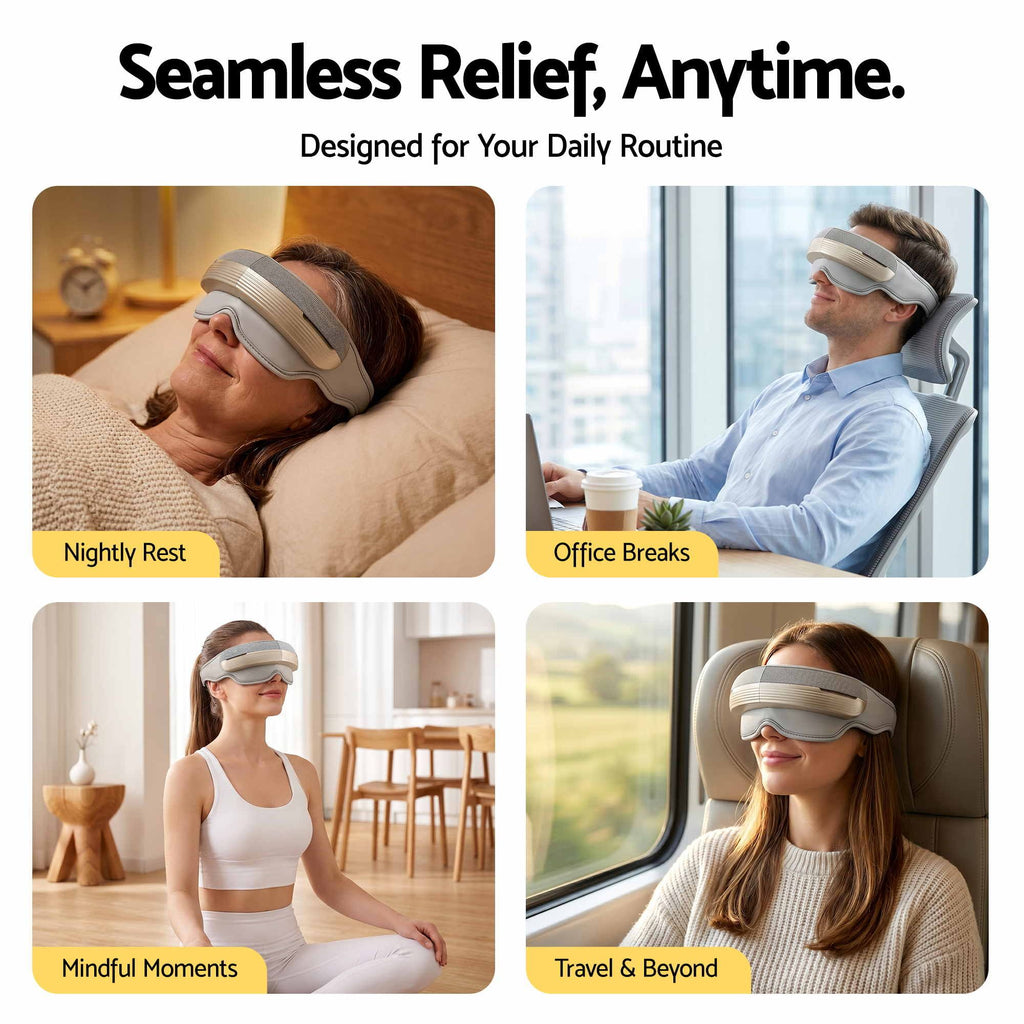 Eye massager with Bluetooth music