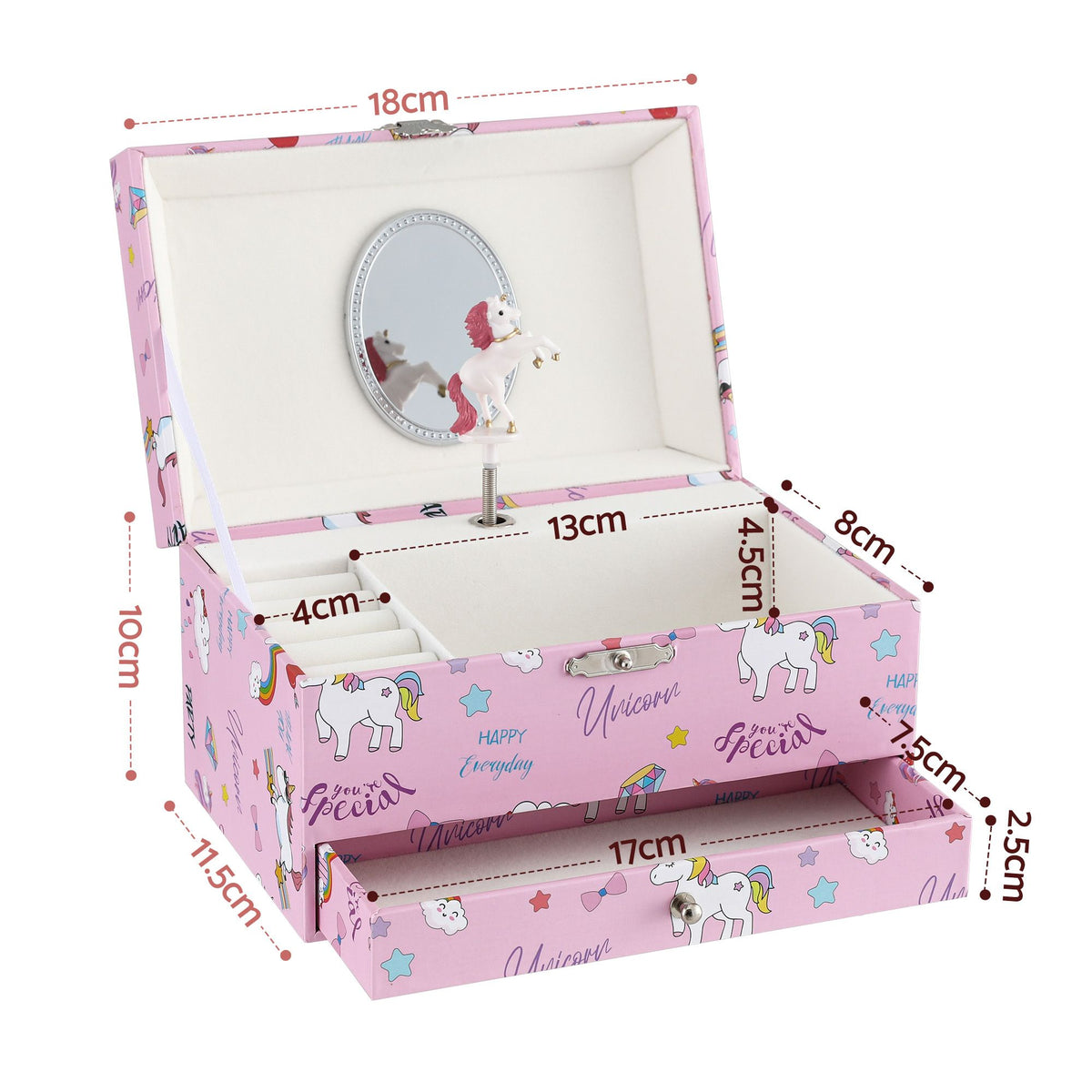 Jewellery box detail