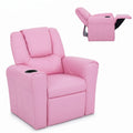 Pink kids recliner chair