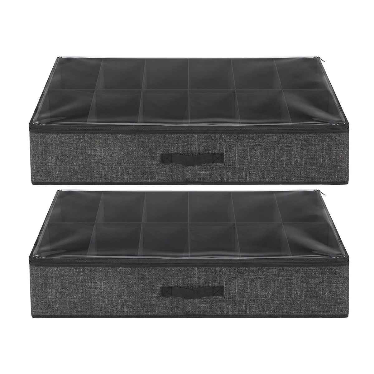 Under-bed shoe organiser dimensions
