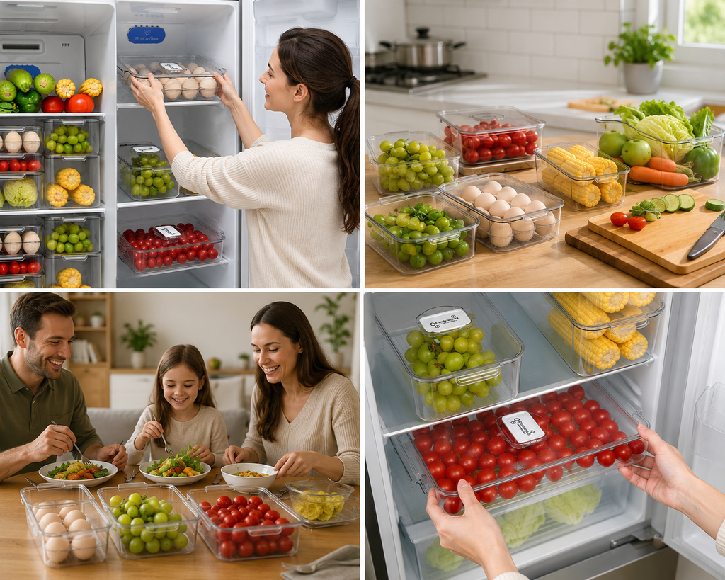 Airtight Fridge Storage Containers