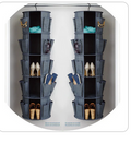 360° Rotating Closet Organiser